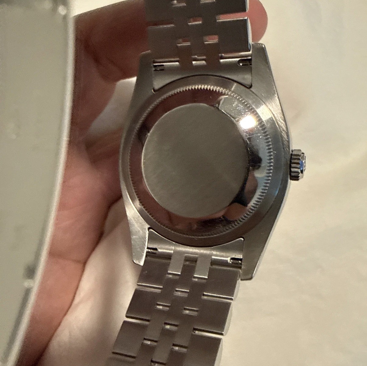 Rolex Datejust 36mm Diamond Set, Fluted Bezel, Jubilee, Silver