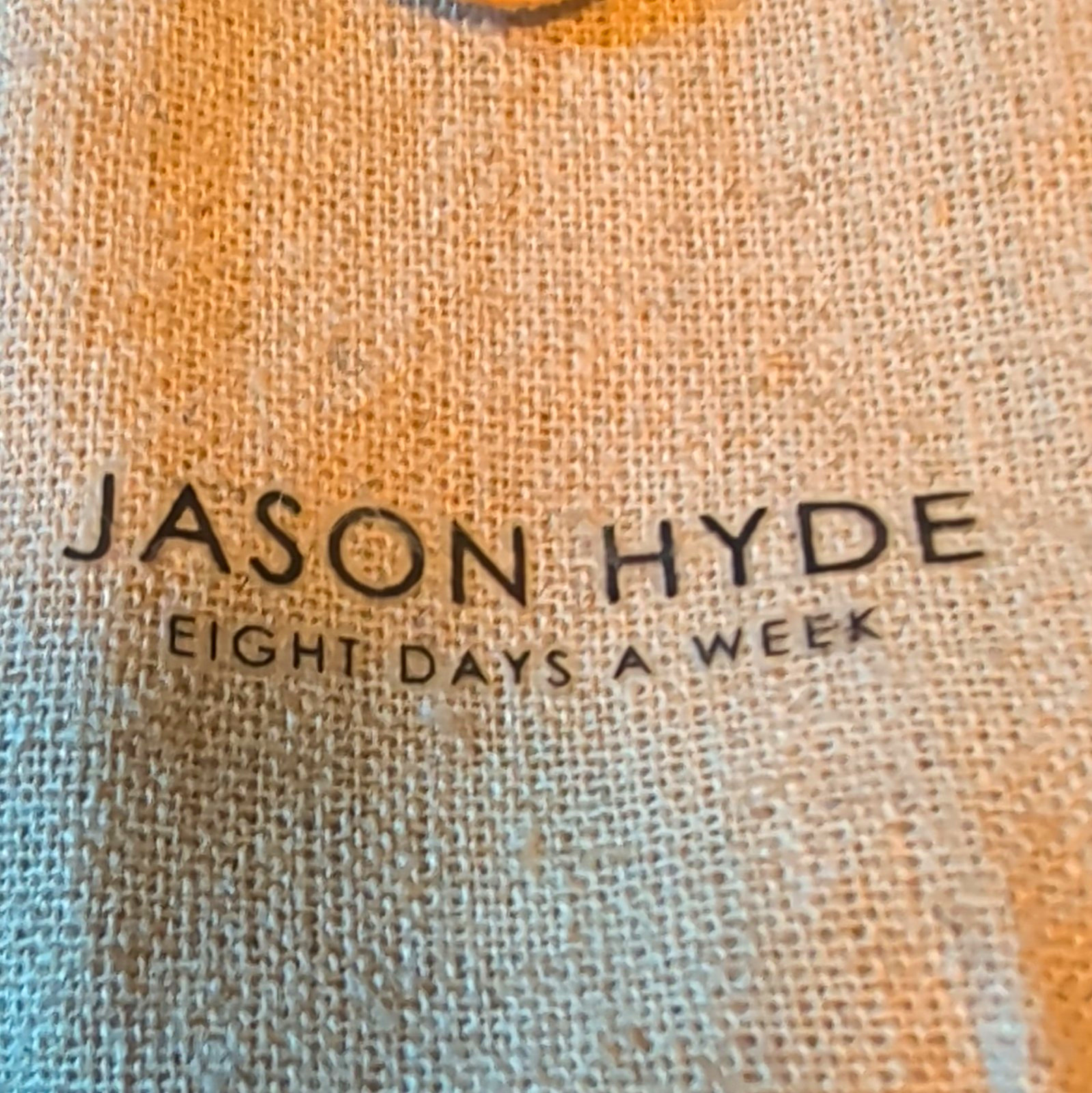 Jason Hyde New With Bag No Box Men’s Quartz Analog 5 ATM Black Dial 45mm Watch