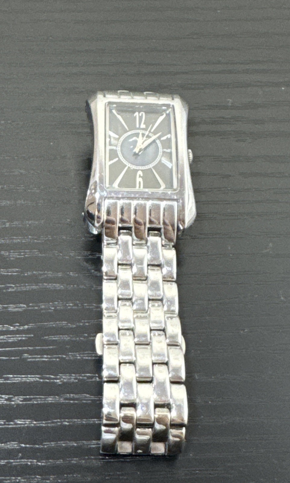 A II Z Watch Rectangular Face Water Resistant SR626SW Japan Movt Needs Battery