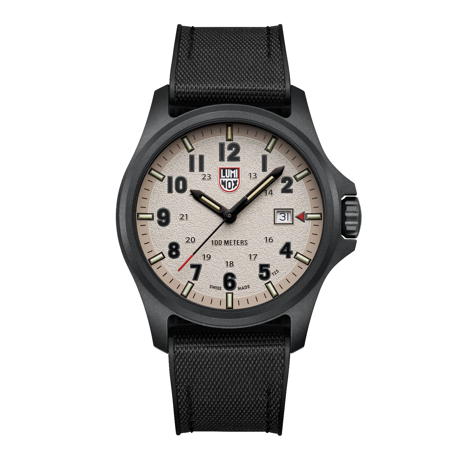 Luminox Atacama Field 1971 SET Cream Dial Rubber Band Men’s Watch XL.1971.SET