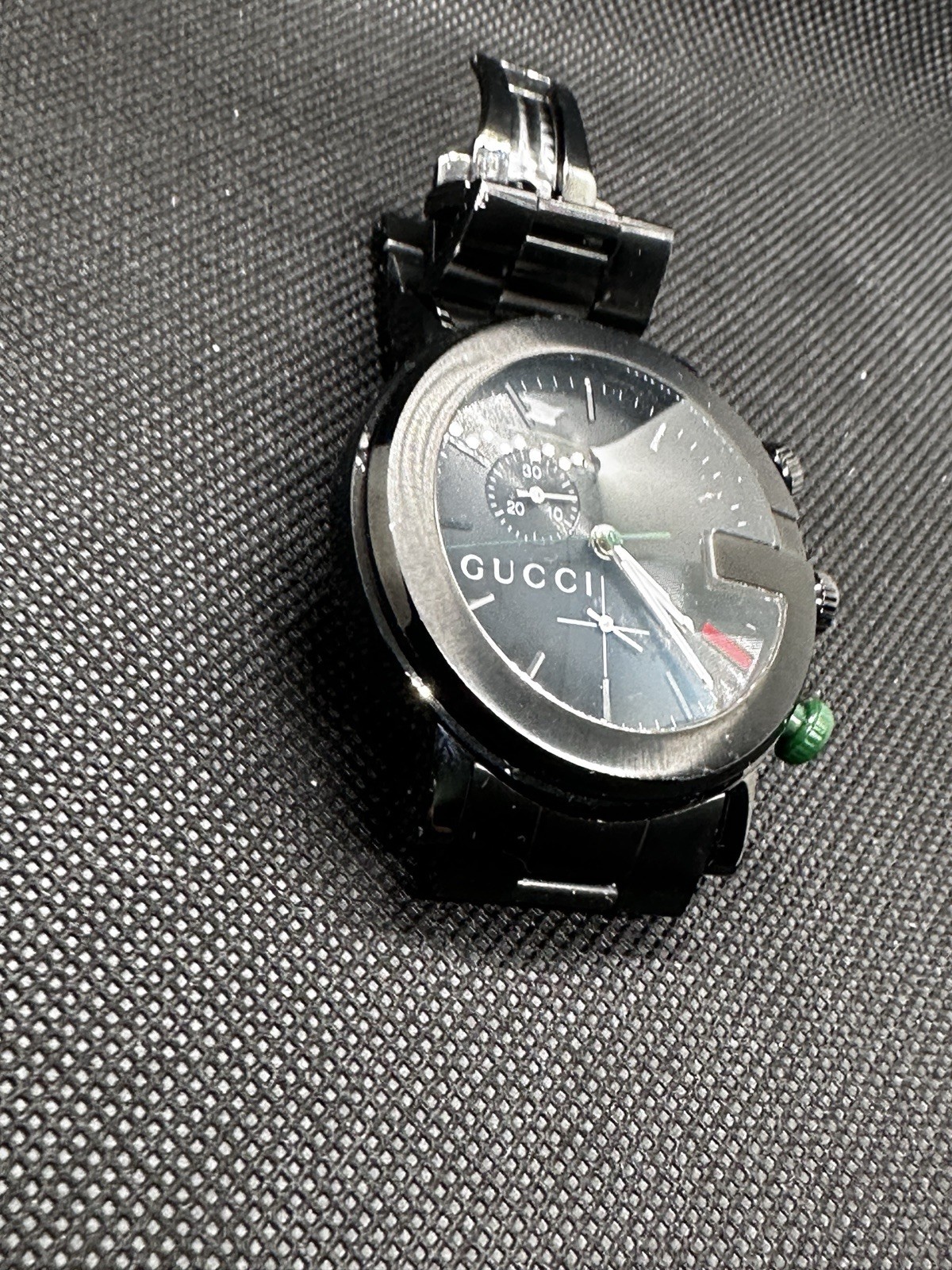 GUCCI G-Chrono 101M YA101331 Black Dial Men’s Quartz Watch