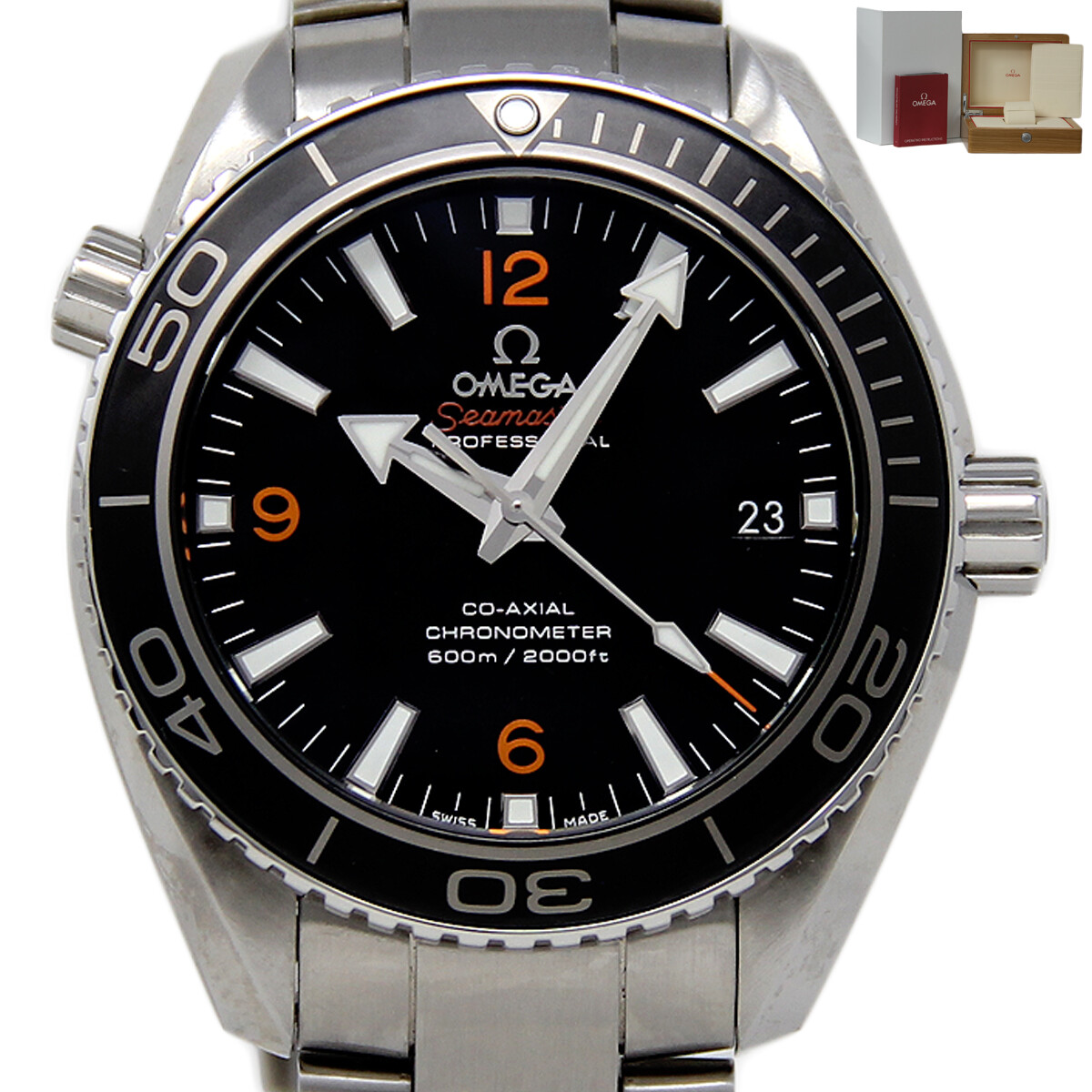 Omega New Seamaster Planet Ocean 232.30.42.21.01.003 Box/P/FactoryWarranty#OM19