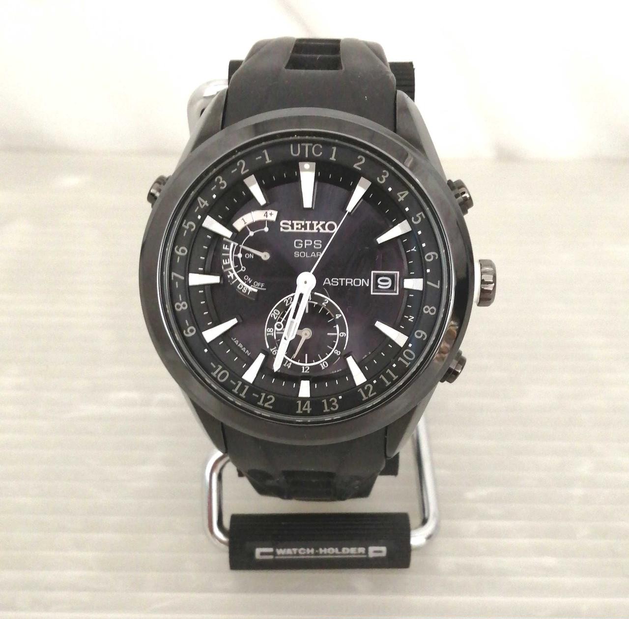 [B1N] Seiko Astron 7X52-0AB0 GPS Solar Titanium Chronograph JDM Watch [t5v]