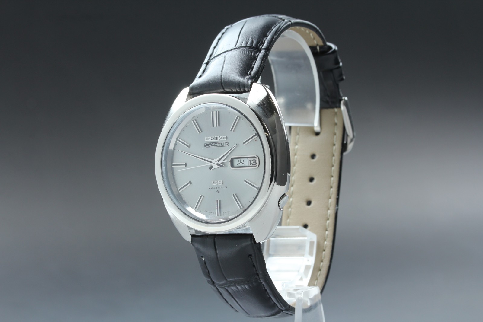 [Near MINT] Vintage Seiko 5ACTUS SS 23J 6106-8440 Automatic Men’s Watch JAPAN