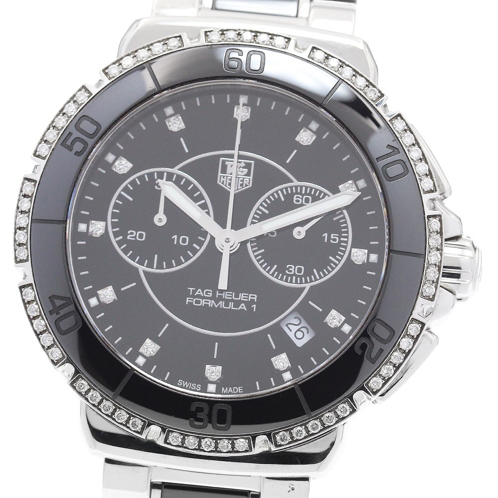 TAG HEUER Formula 1 CAH1212 Lady diamond chronograph Quartz Ladies Watch_964091