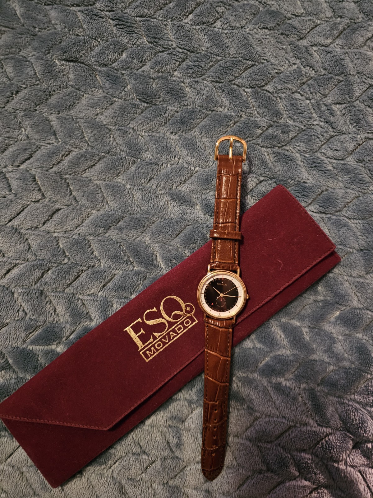 Movado ESQ w/day/date