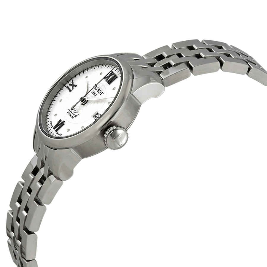 Tissot Le Locle Automatic Silver Diamond Dial Ladies Watch T41.1.183.16
