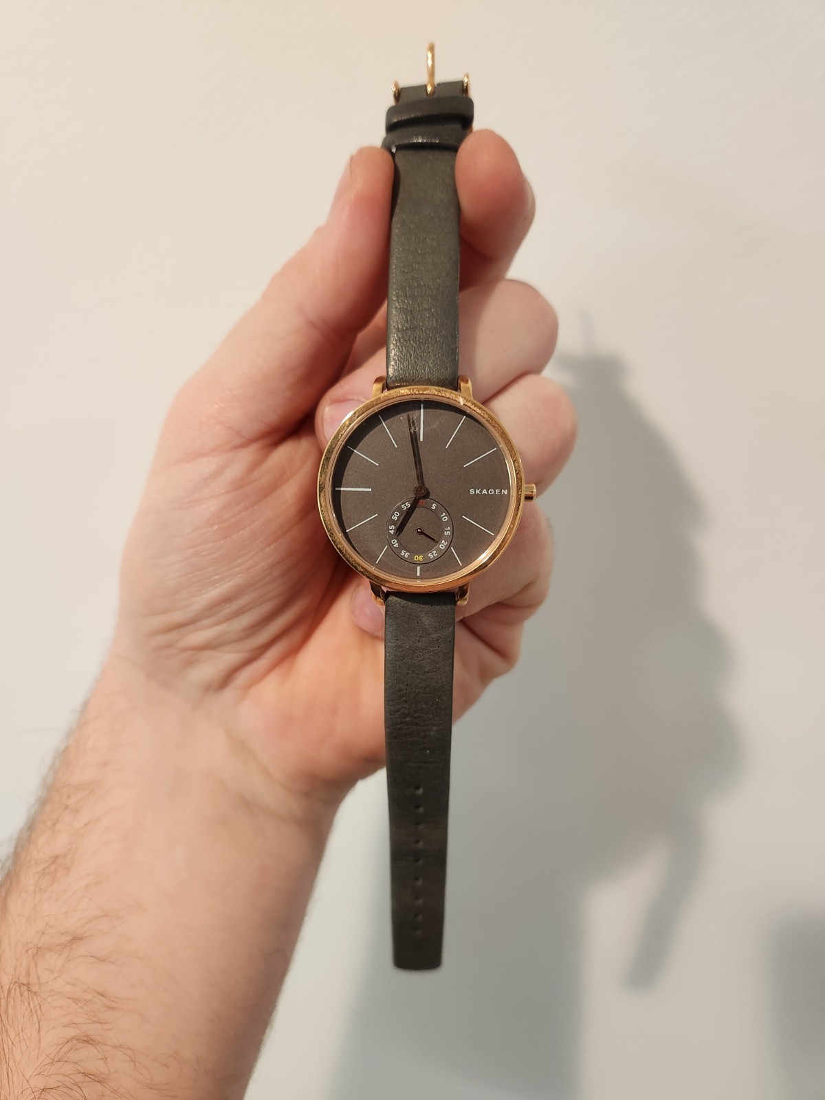SKAGEN SKW2396 Denmark Brown Dial Leather Watch
