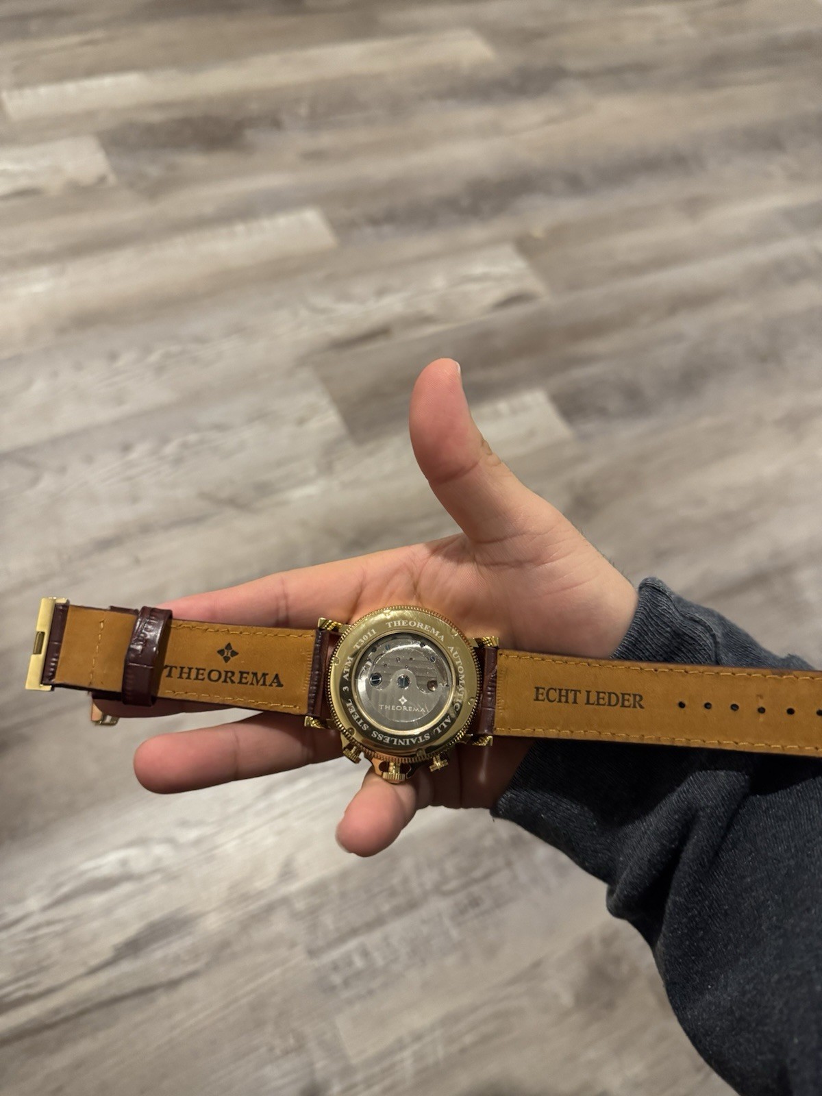 MAN WATCH – Dual – Time Automatic Macau T-3011-3 Theorema, Germany