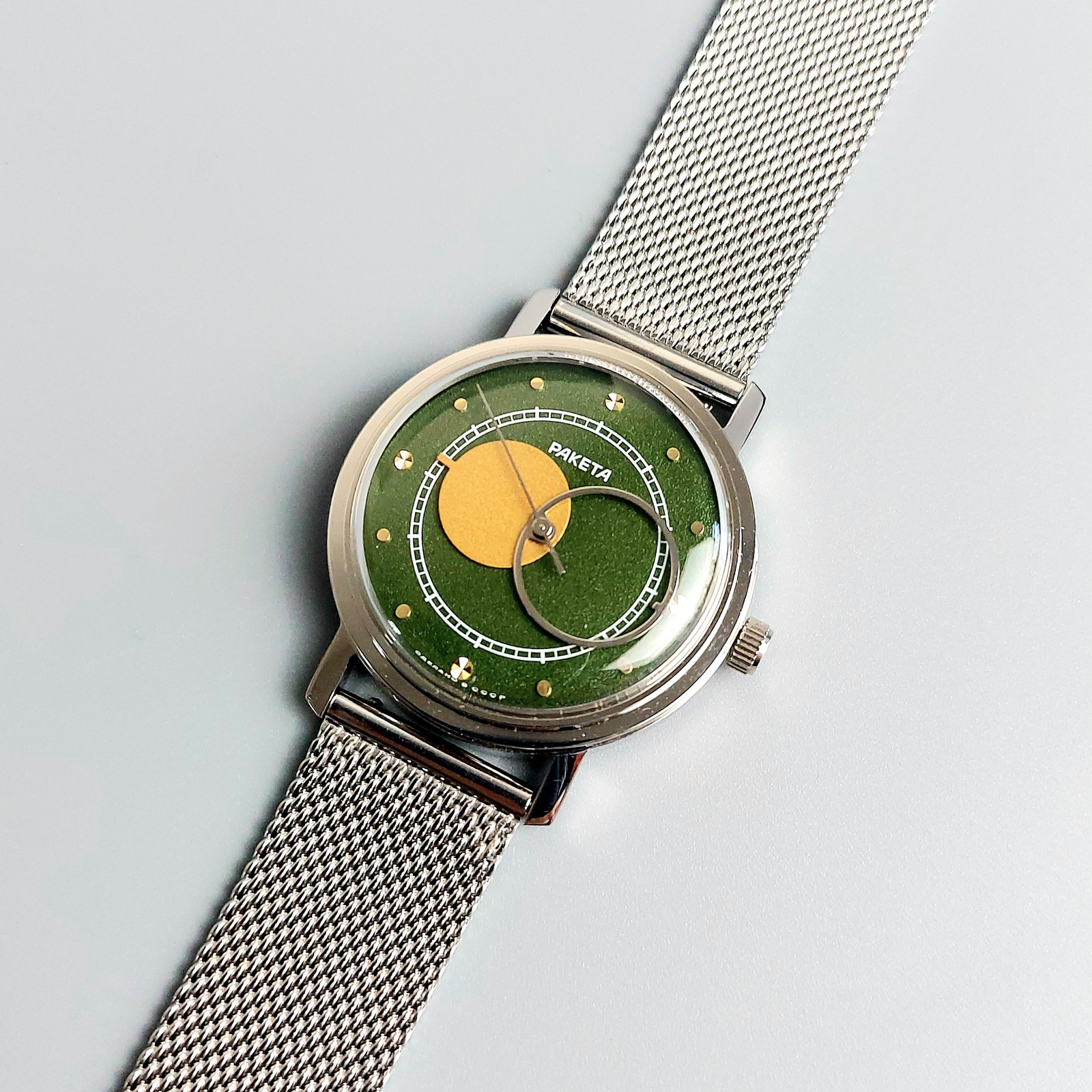 Soviet Wristwatch Raketa Copernic Copernicus Kopernik Vintage Men’s Watch 2609.H