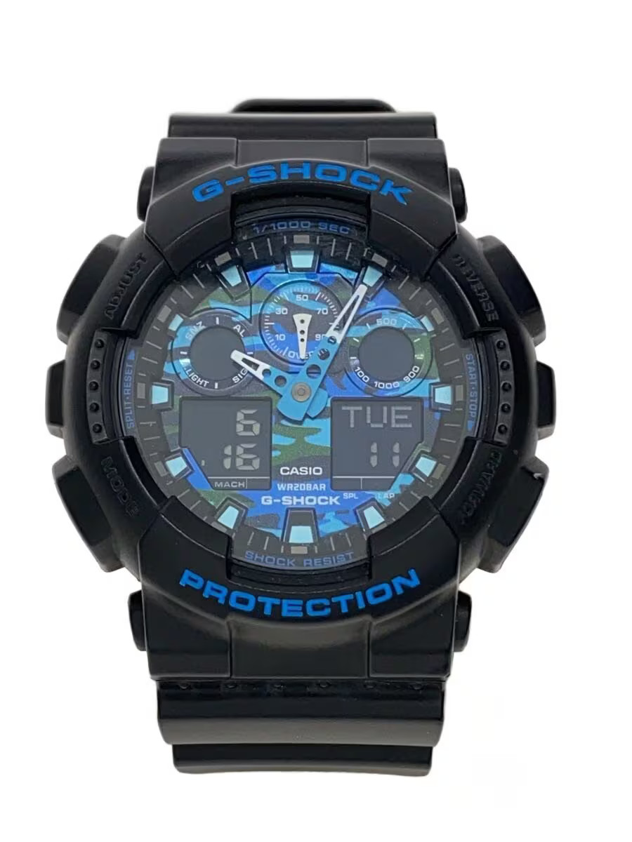 CASIO Quartz Watch G SHOCK Analog Digital Black GA 100CB 1AJF