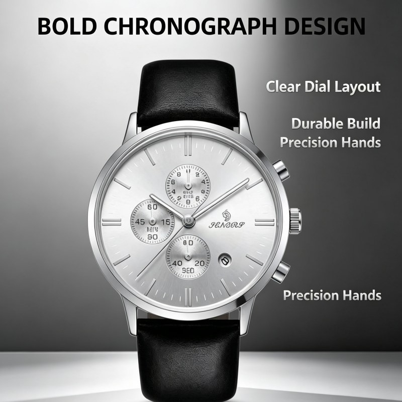 Men Watch Multifunctional pilot/avitor Wristwatch Fashion Classic Business Gifts