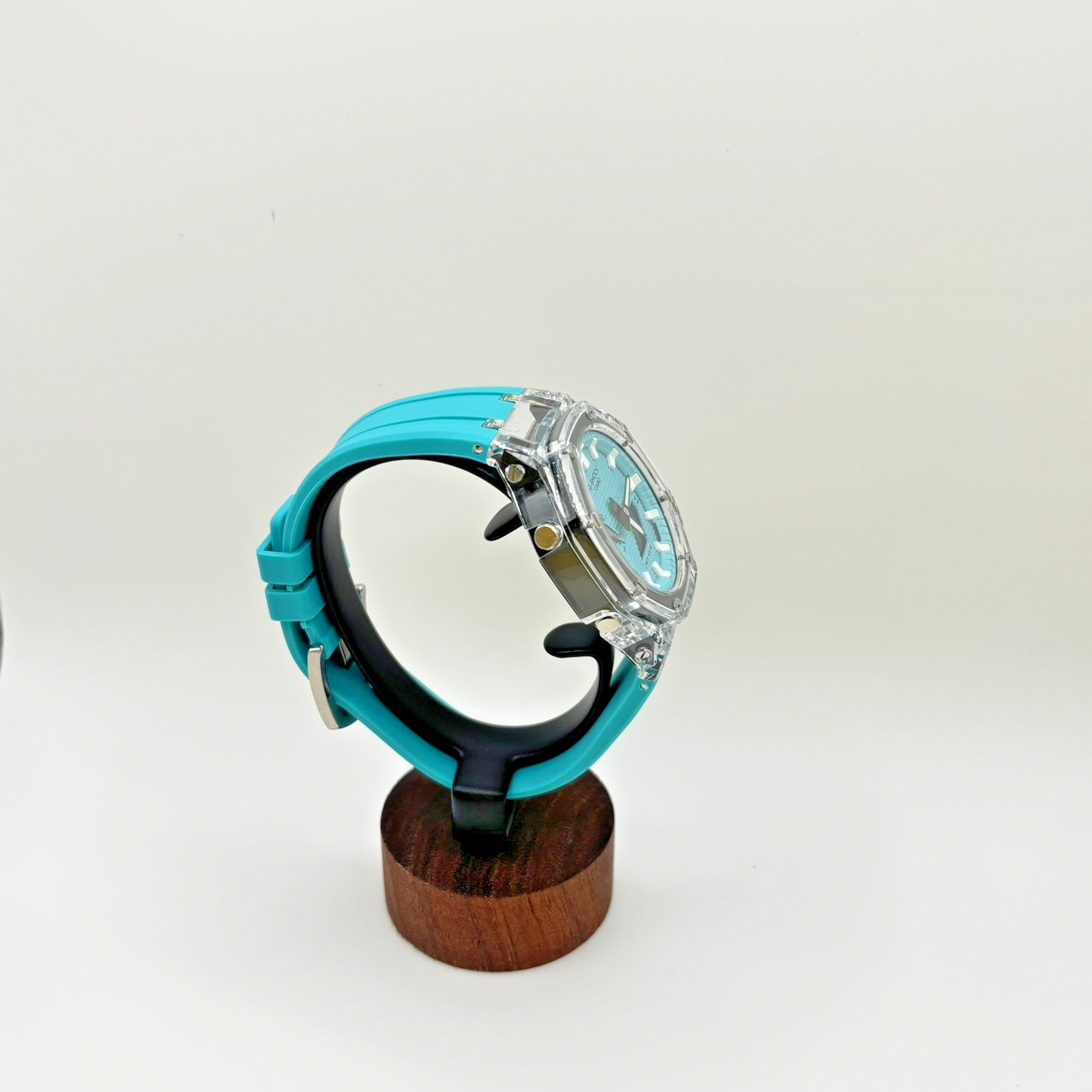 Customized Casio G-SHOCK “CasiOak Tiffany” Blue Pool DIAL GA-2100-1A FREE SHIP