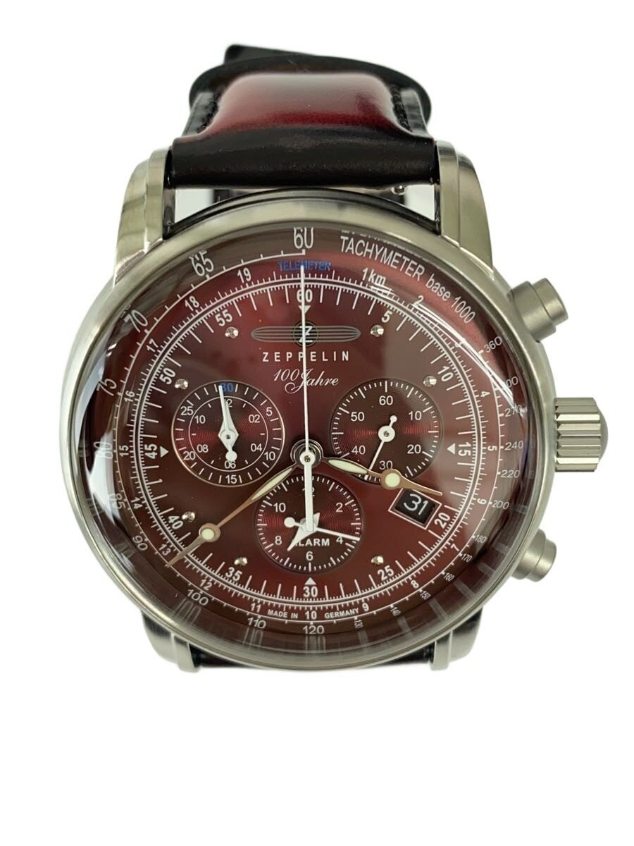 Zeppelin 100 Years 8680-5 Red Chronograph Watch