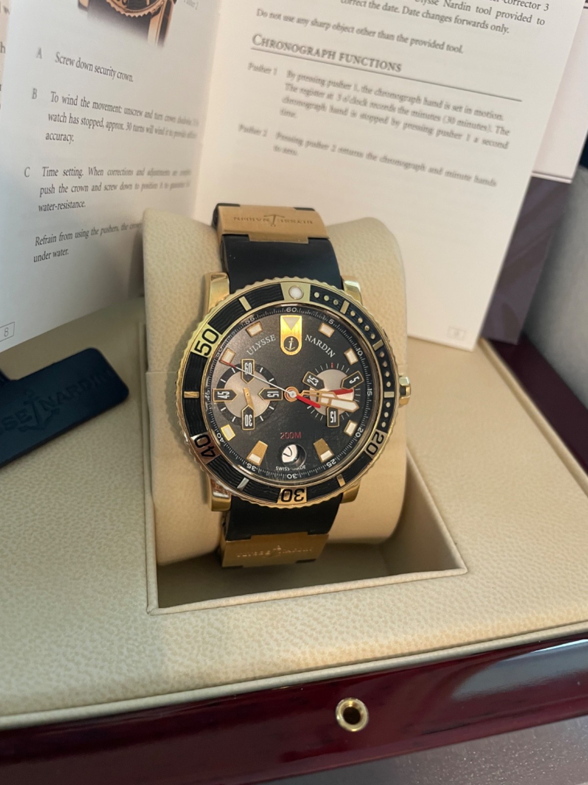 Ulysse Nardin Maxi Marine Chronometer 8006-102 size L