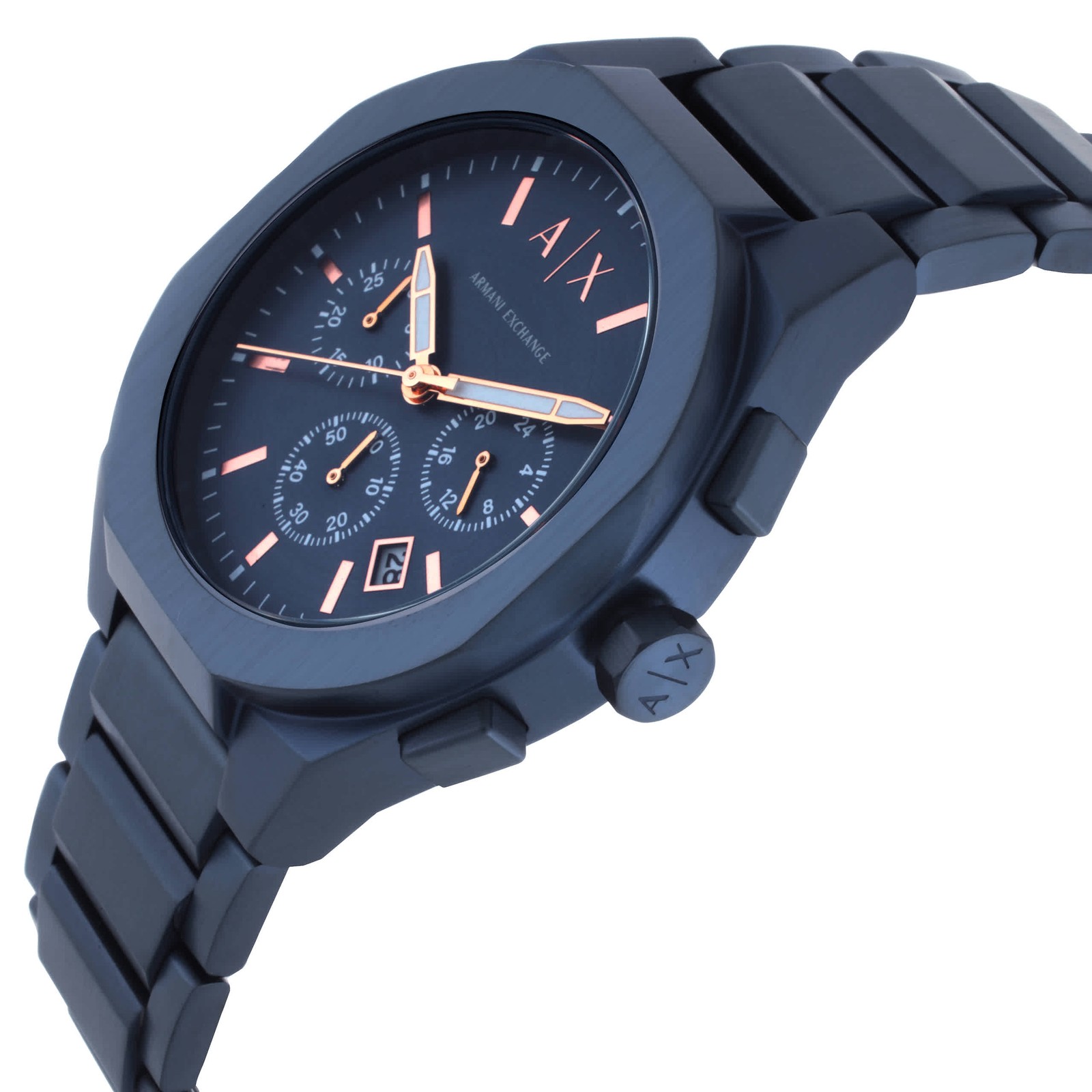 Armani Exchange Sync Chronograph Quartz Blue Dial Men’s Watch AX4189