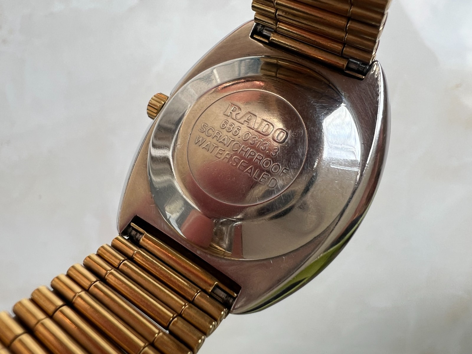 RADO DIASTAR AUTOMATIC GOLD Ref. 636.0313.3 SWISS.