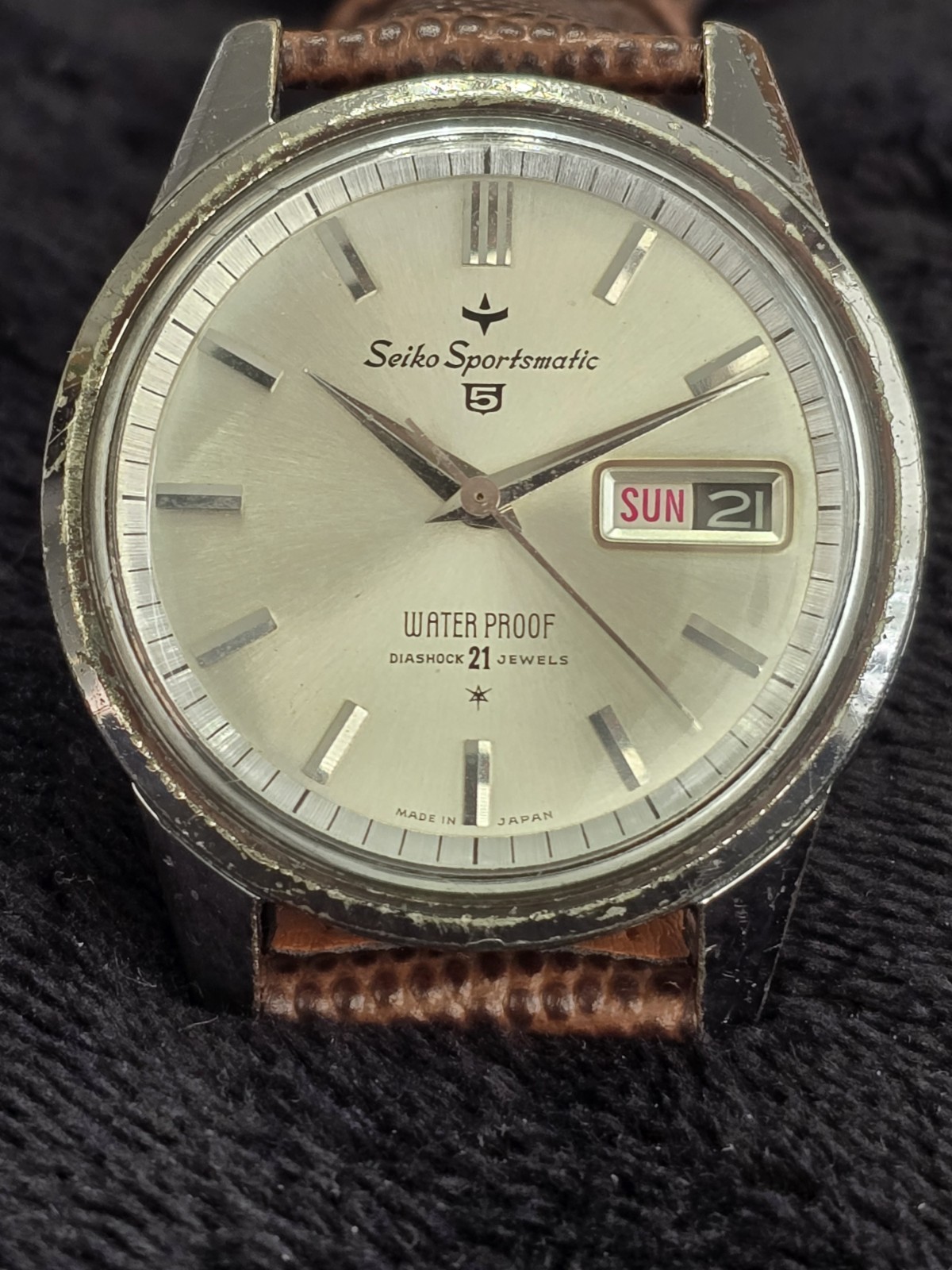 Historically Significant: 1st Year (1963) SEIKO Sportsmatic 5, 21J Automatic…