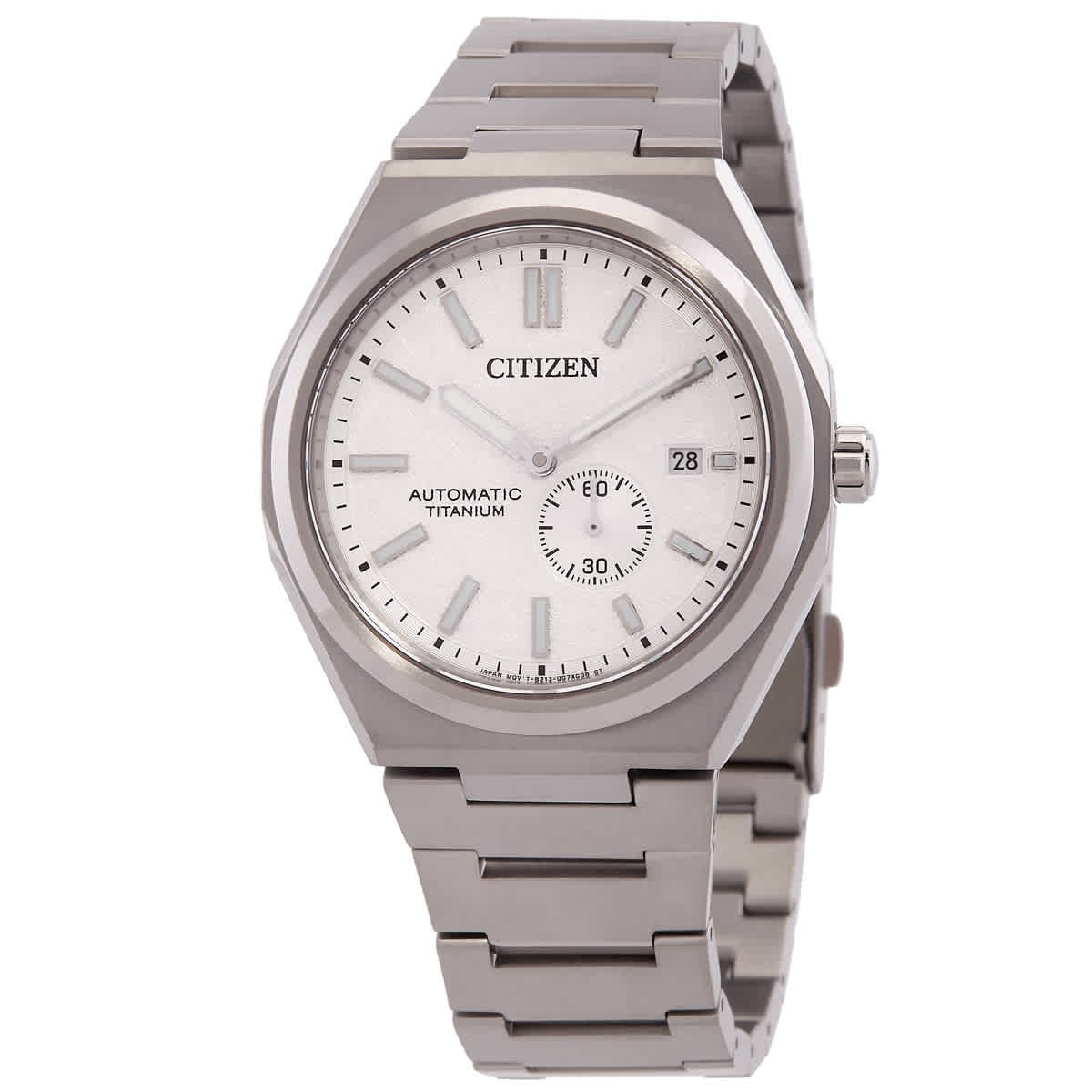 Citizen Zenshin Automatic White Dial Men’s Watch NJ0180-80A