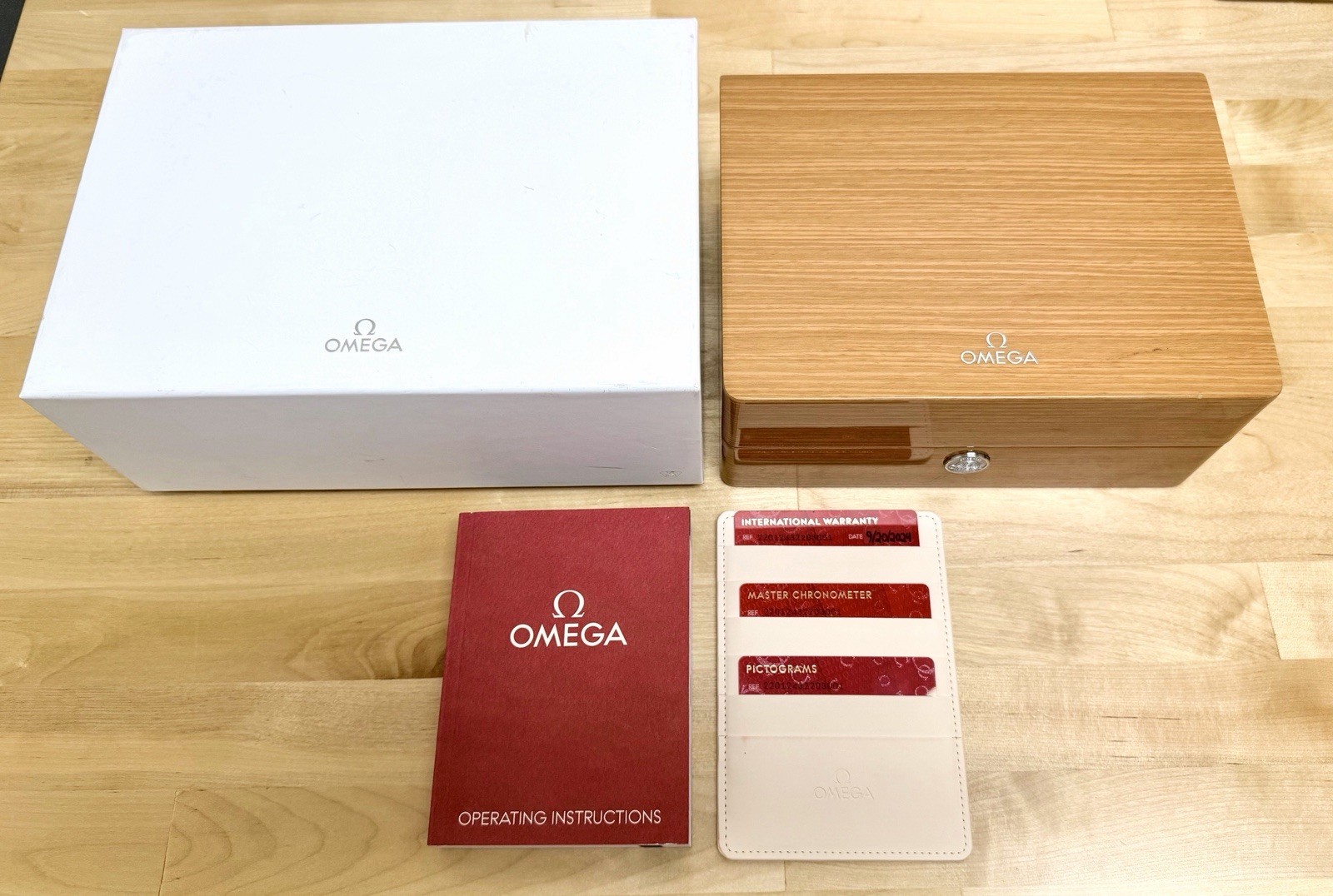 Omega Seamaster Aqua Terra Worldtimer 220.12.43.22.03.001 with Box & Papers!!