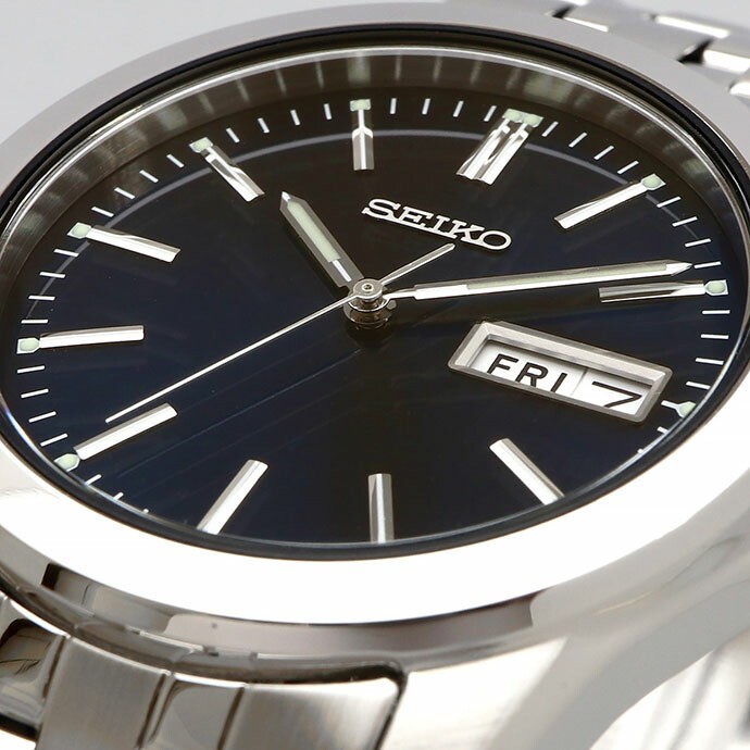 Seiko Selection SCXC011 Quartz Navy Dial 37.9 mm Watch
