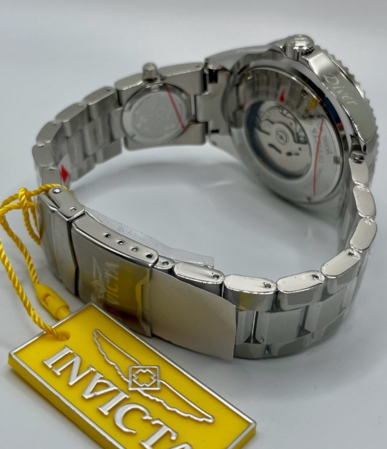 Invicta Dual Time Grand Diver Automatic Men’s Watch – 47mm, Steel (45814)