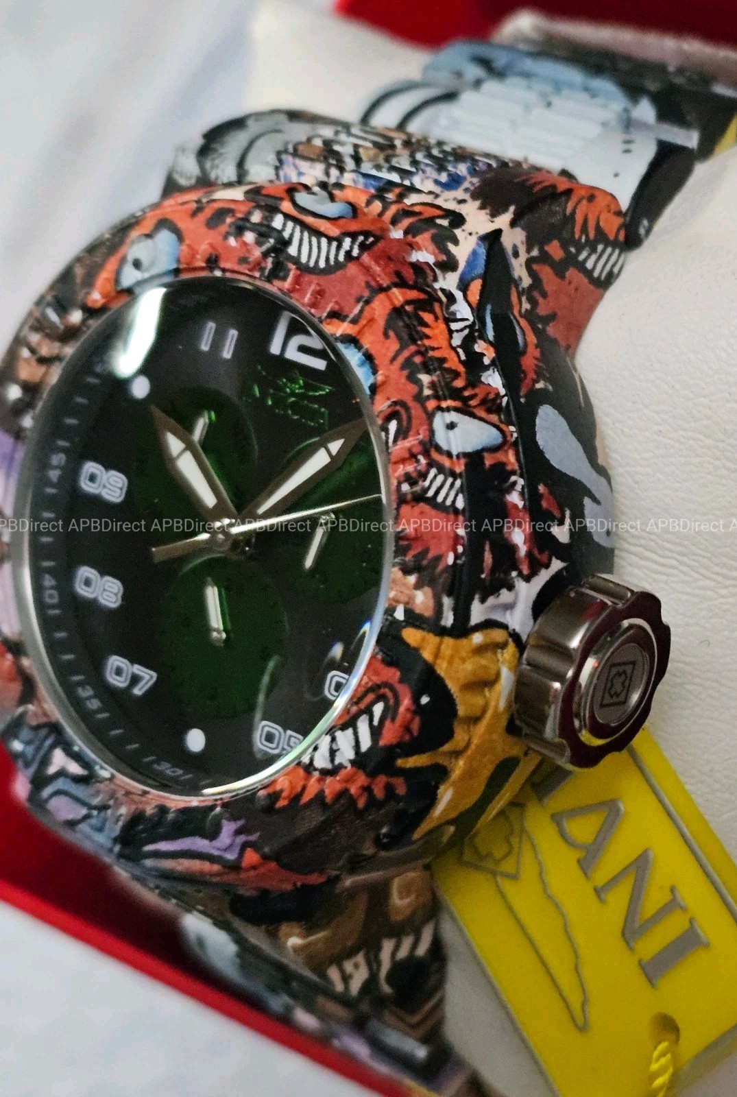 Invicta – Graffiti – HYDROPLATED – Pro Diver Exclusive NeoArt Aqua Mens Watch