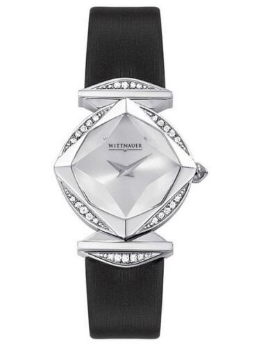 Wittnauer Ladies Watch Silver Dial Stainless Steel Diamonds Strap 10R20