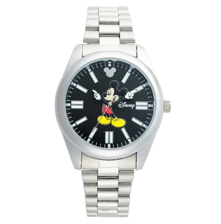 Disney Mickey Mouse ANOTHER HEAVEN Oyster Perpetual Quartz Watch 41mm Black