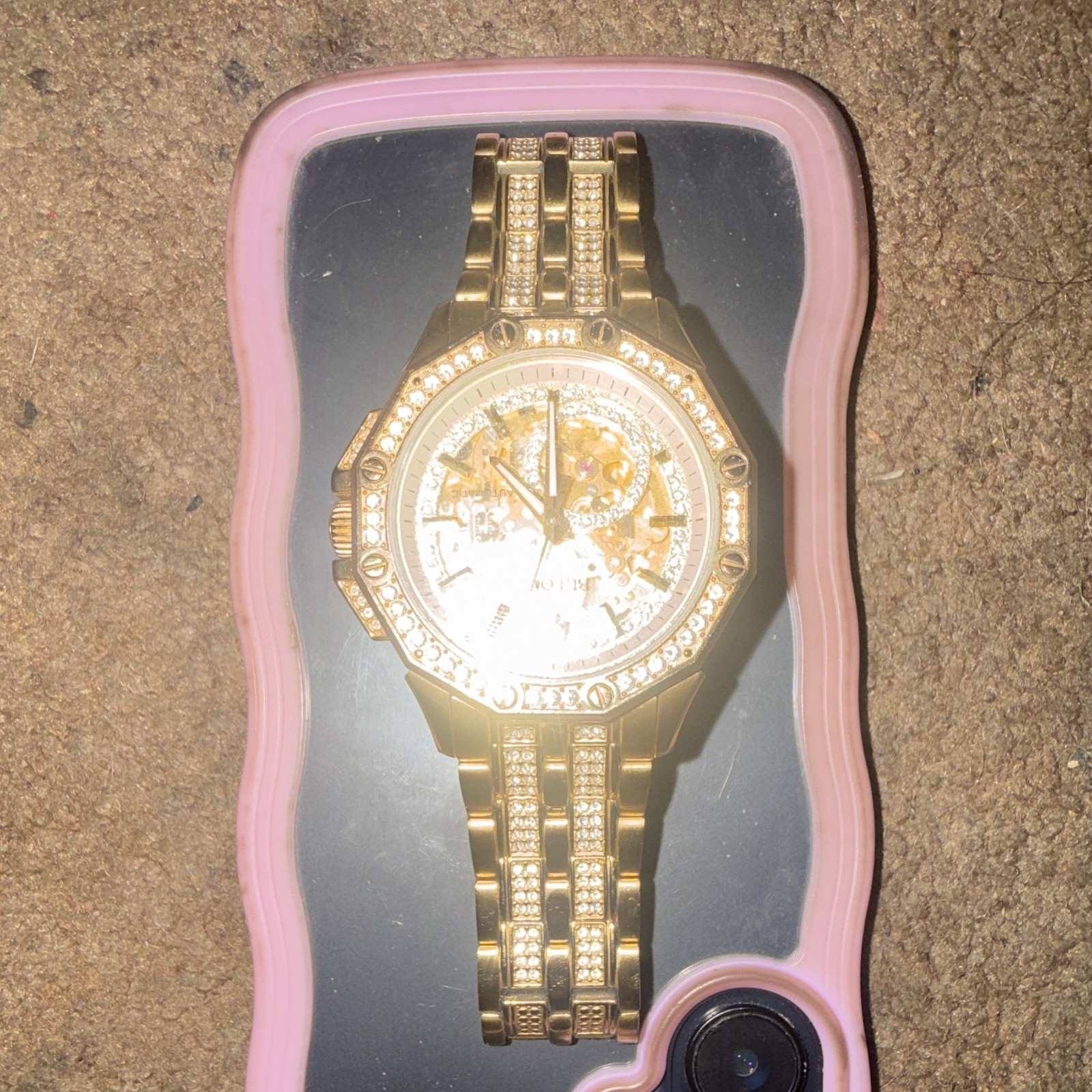 Mens Gold Octava Bulova Watch