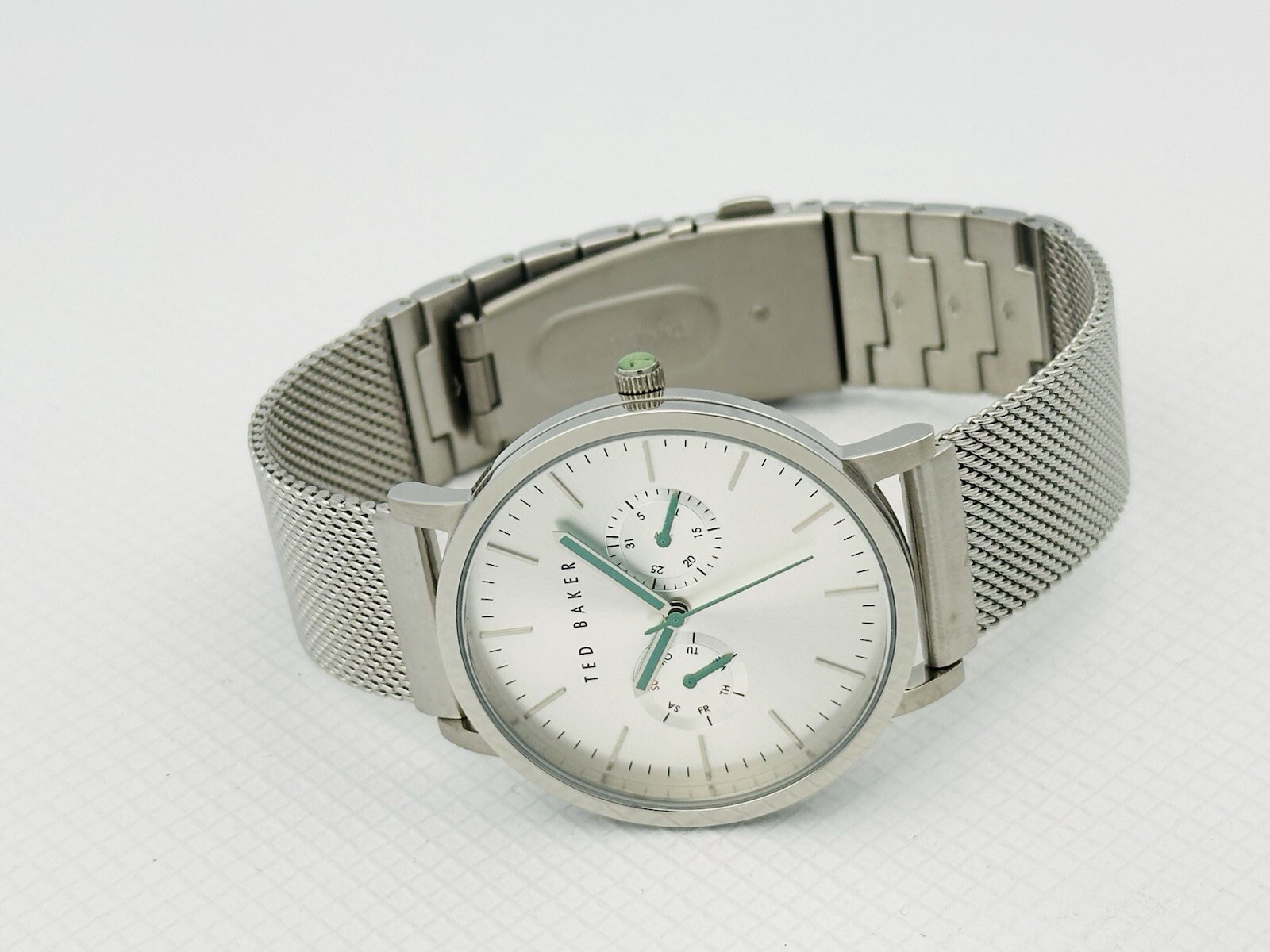 Ted Baker TE10009259 SMART CASUAL Multifunction Stainless Mesh Bracelet Watch