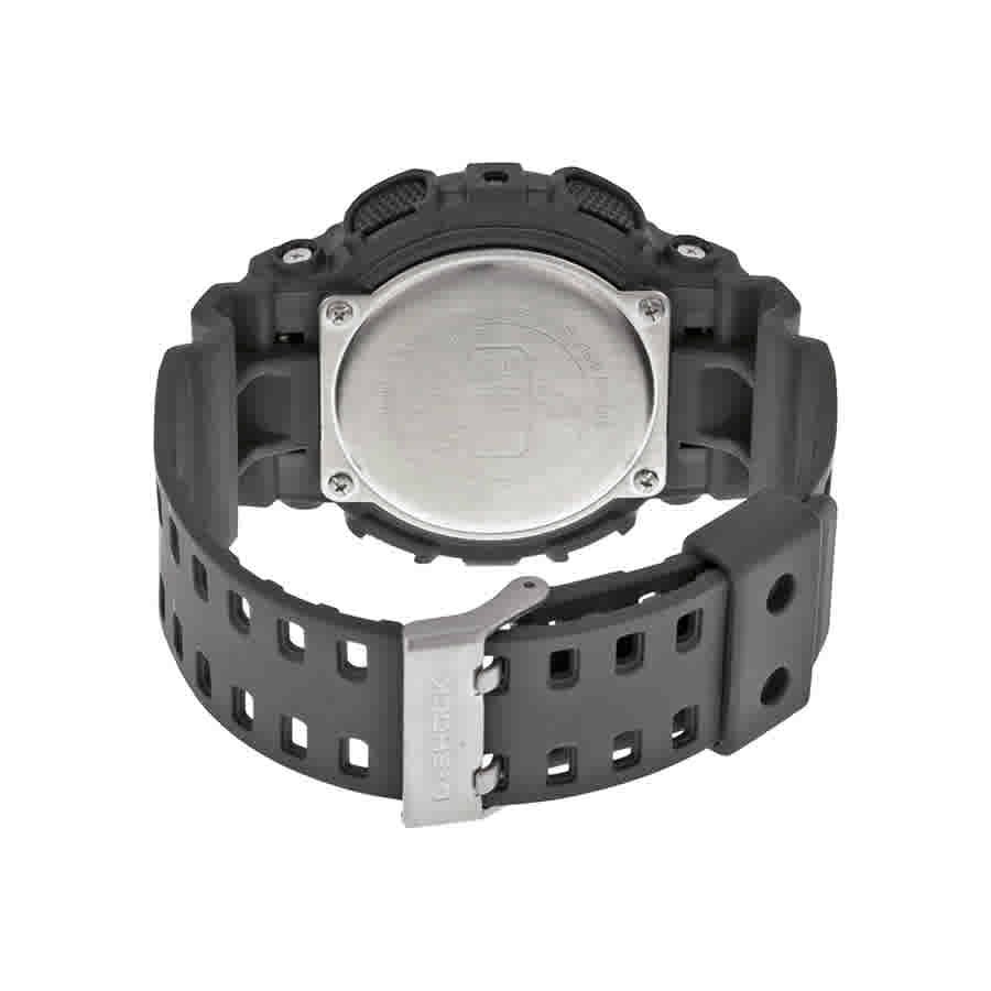 Casio G Shock Grey Digital Dial Resin Men’s Watch GA100C-8ACR
