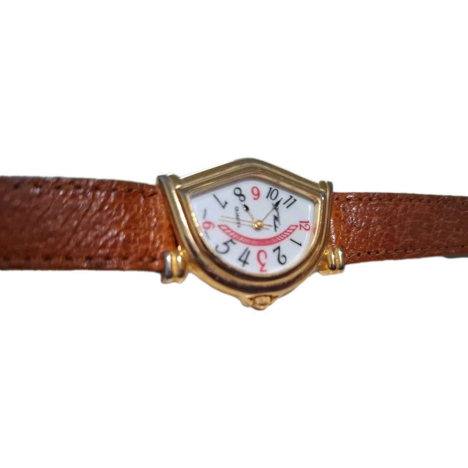 H. Windsor Watch 1980’s. Asymmetrical Fan Shape