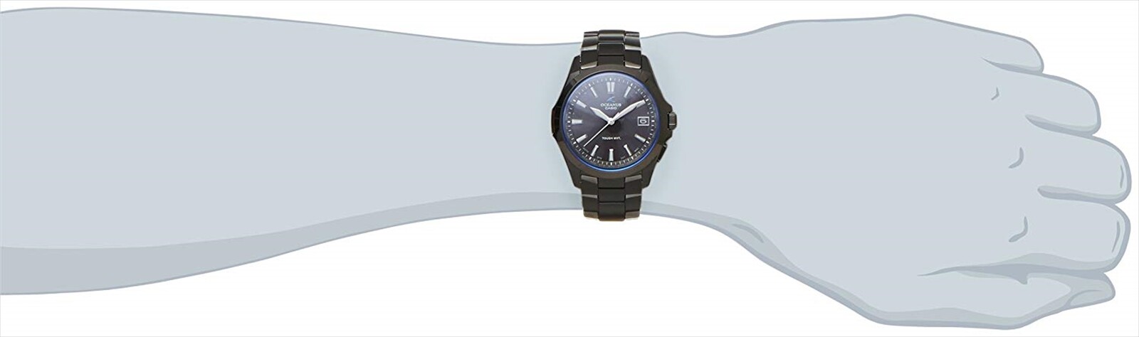 CASIO OCEANUS OCW-S100B-1AJF Elegant Titanium Watch Tough MTV JAPAN OCW-S100B-1A