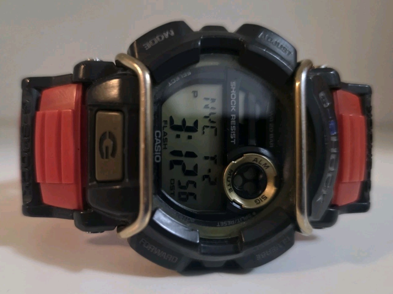 Casio G-Shock GD-400-4 Digital Men’s Watch Black Red Resin Band Bull Bars Tested