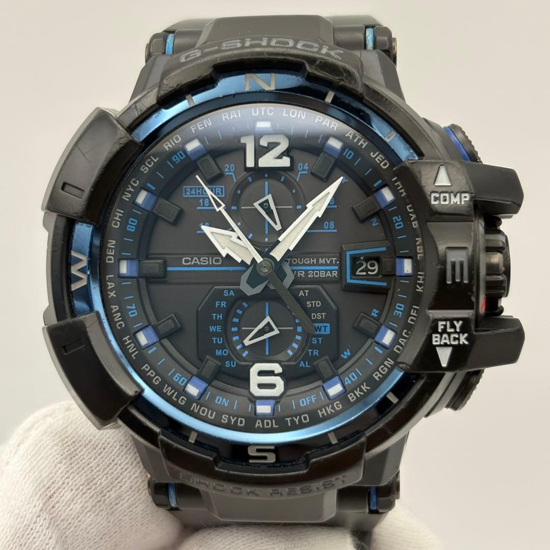 Casio G-Shock GW-A1100FC-1AJF Gravitymaster Used from Japan