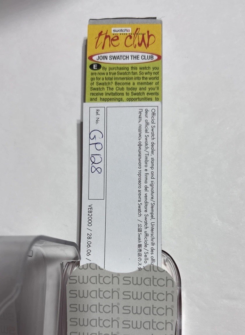 Swatch Watch – Dragon Fly Pink GP128 – NIB UNWORN and Working