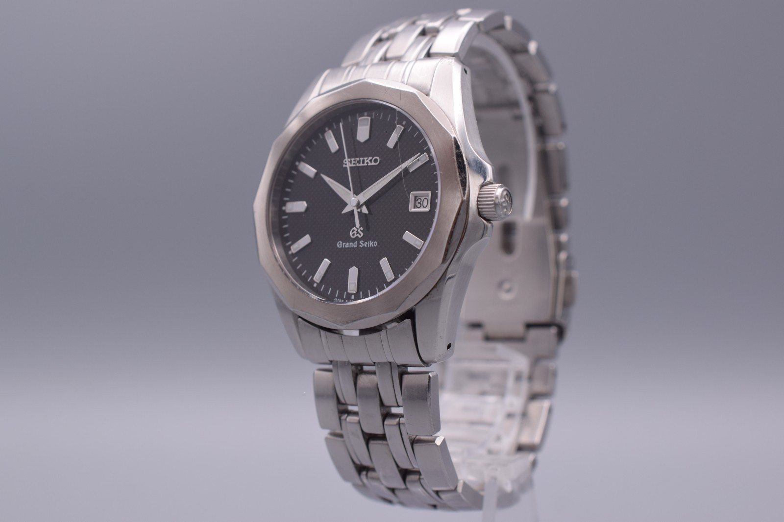 [Excellent+5] Grand Seiko 8J56-8000 Quartz Date Stainless Steel Men’s Watch JP