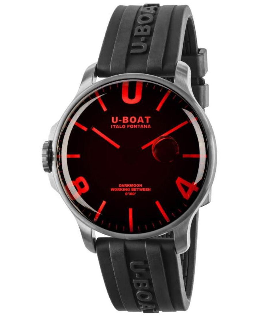 U-BOAT Men Quartz Casual Watch Classic Dress Waterproof Luxury Swiss