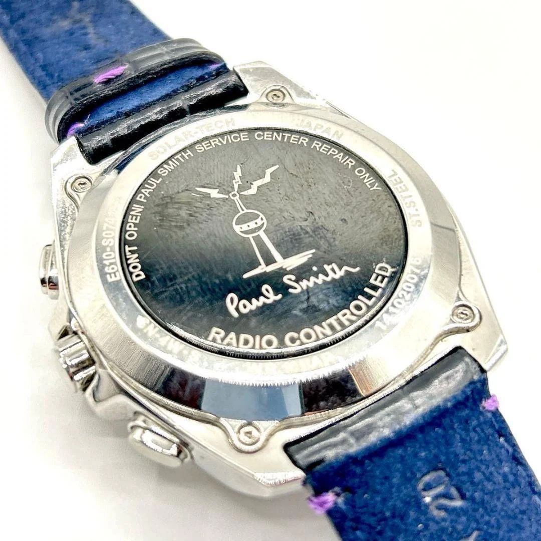 Paul Smith E610-S074193 Solar Chronograph Date 1.67in