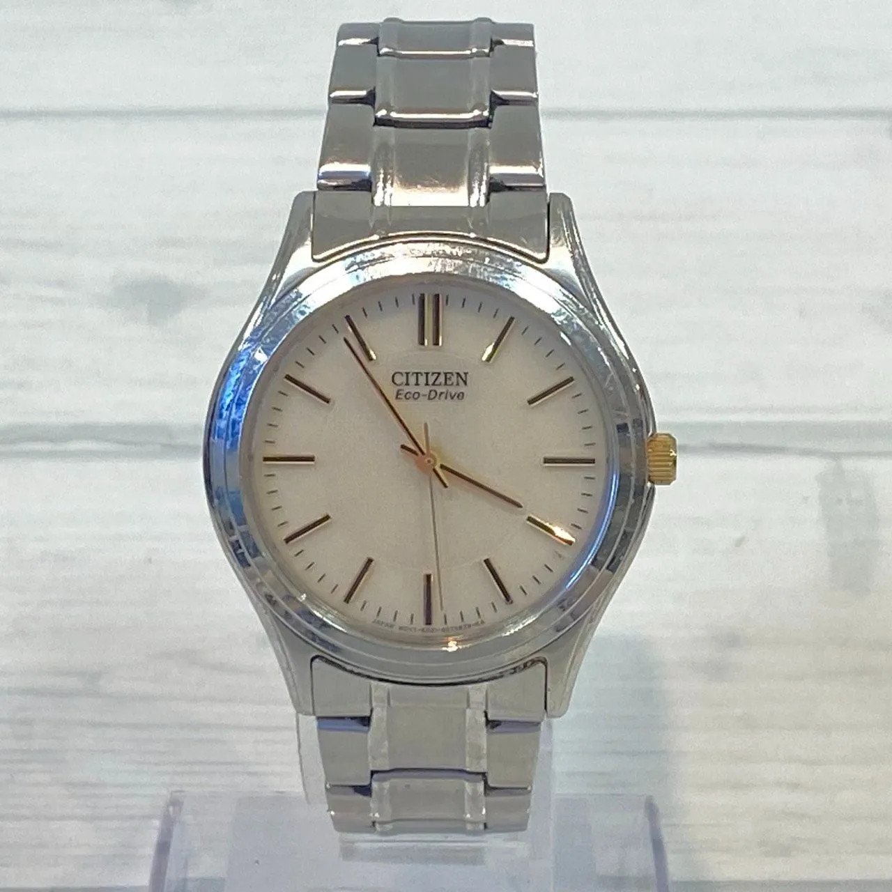 [Salt] Working condition Citizen Eco-Drive watch E031-S048419 Citizen Eco-【USED】