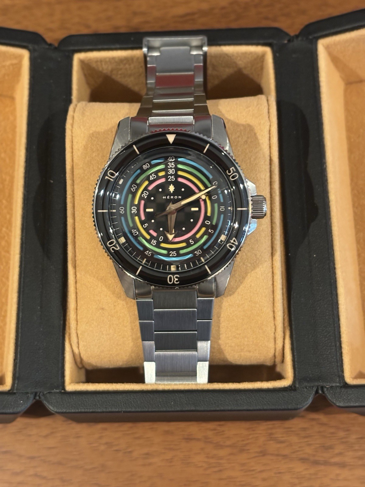 Pre- Owned Heron Marinor Rainbow Decompression Diver – Sold Out, Hardened Steel