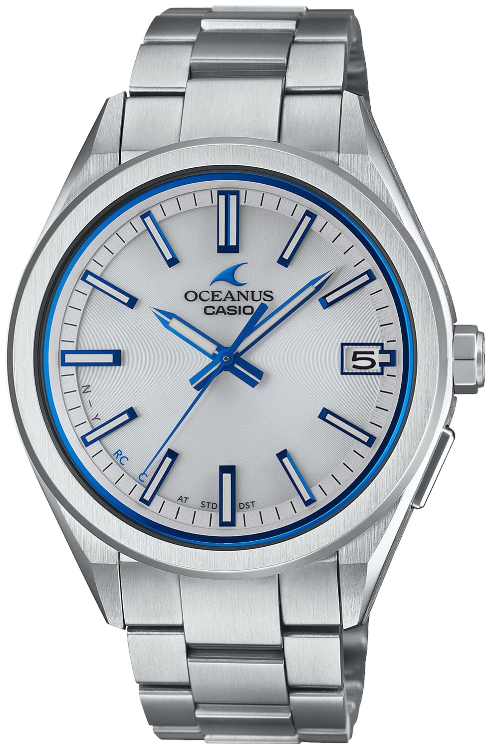 CASIO OCEANUS OCW-T200S-7AJF Bluetooth Solar Radio Men’s Watch White Dial Japan