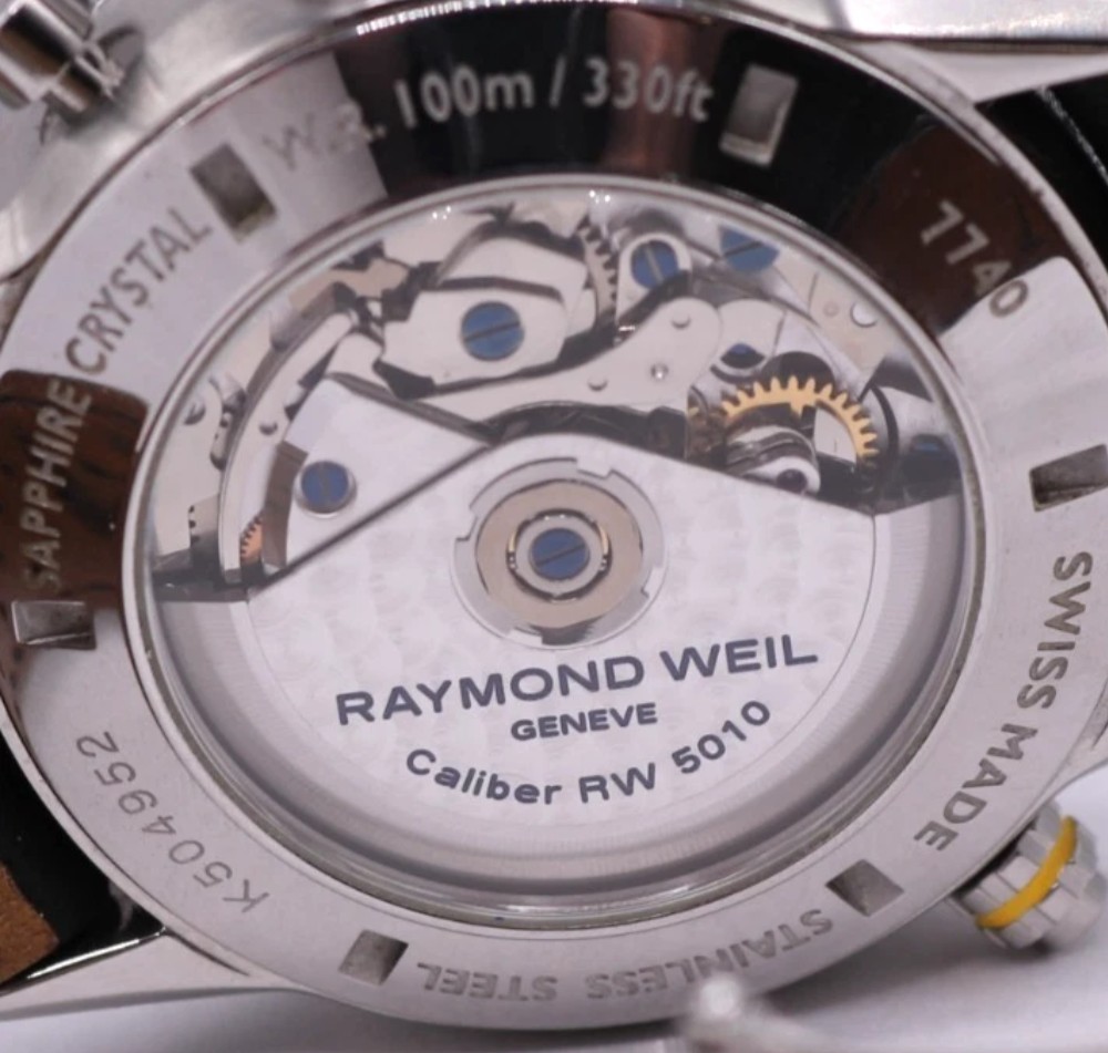 Raymond Weil Freelancer Chronograph 7740 43mm Automatic 100m Steel Watch LW-58