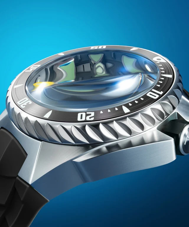 NUBEO MEGALODON AUTOMATIC LIMITED EDITION Ocean Abyss NB-6136-06