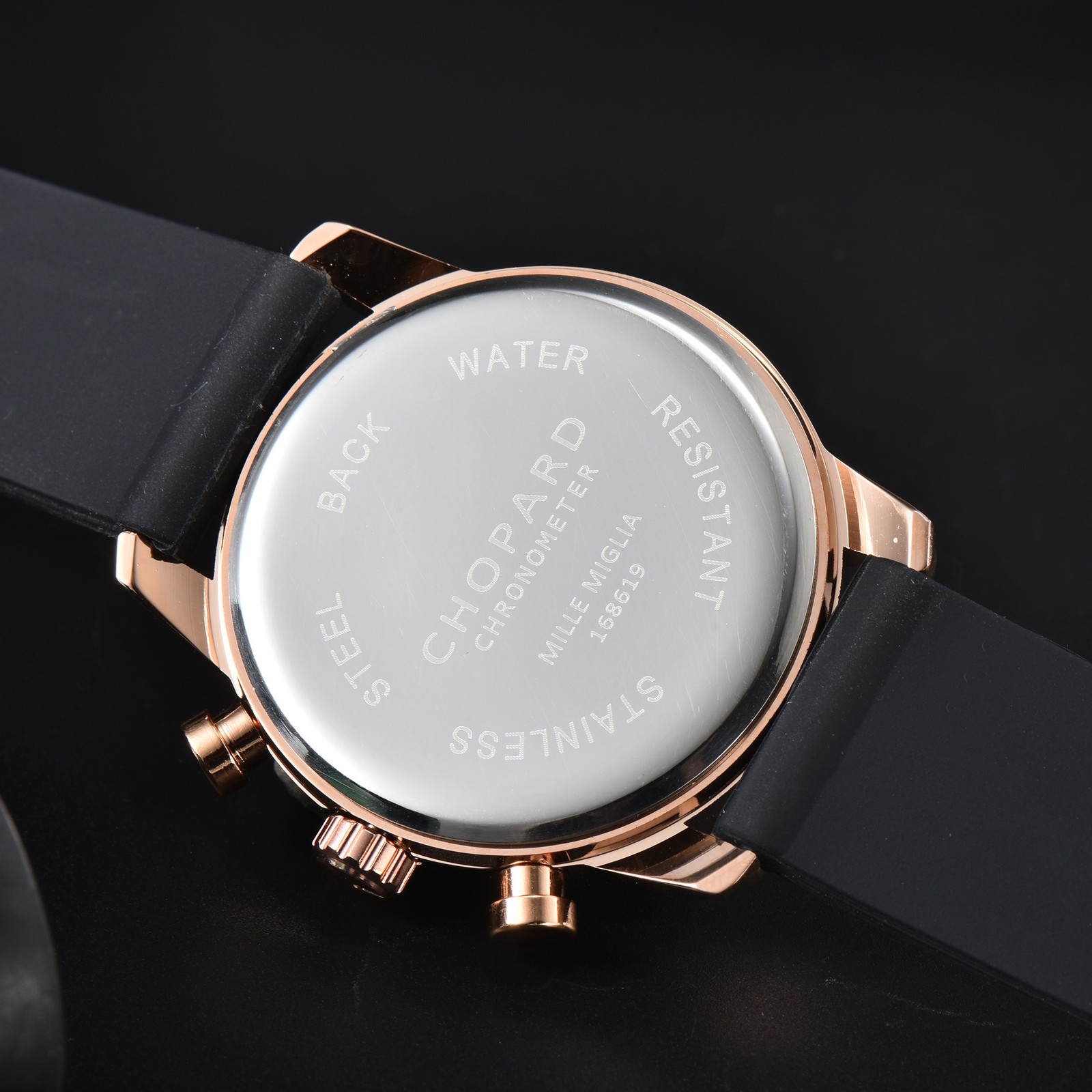 Chopard multifunctional quartz watch with all dial functions working perfectly