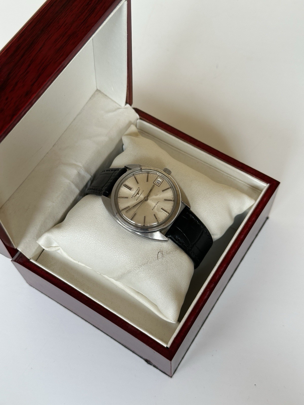 1969 Longines Admiral Automatic Ref 2310 Cal 6651 25J 35mm Swiss Watch Vintage