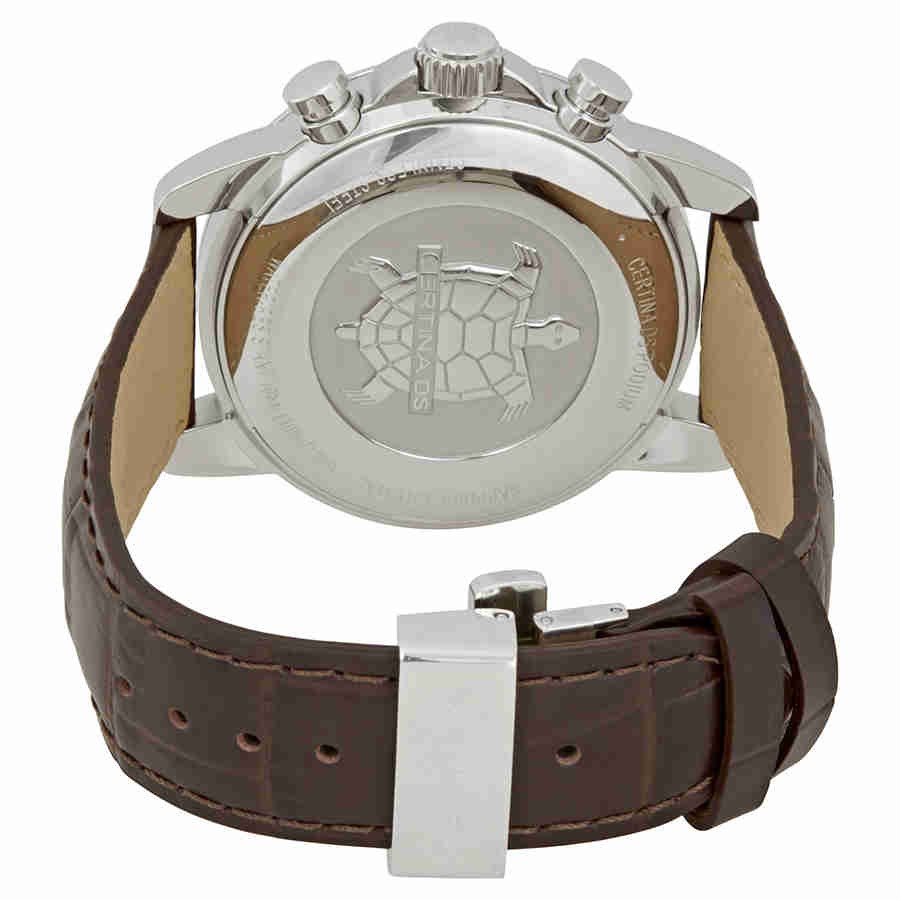 Certina DS Podium Chronograph Silver Dial Men’s GMT Watch C034.654.16.037.01