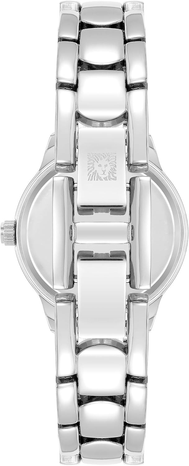Stylish Women’s Date Function Watch – Adjustable Silver Bracelet & Easy Reader