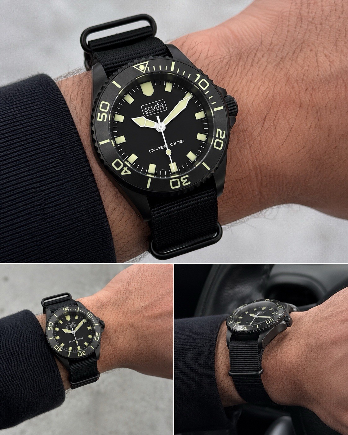 June 2026 Purchase! Diver One D1-500 NDC3 Black PVD